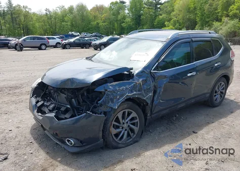 2016 Nissan Rogue Sl from USA, damaged, VIN 5N1AT2MV2GC772243